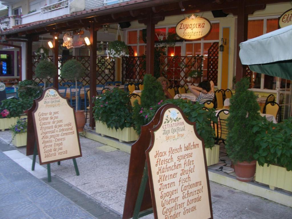 Hotel White Rose Beach Olympiakí Aktí Zewnętrze zdjęcie